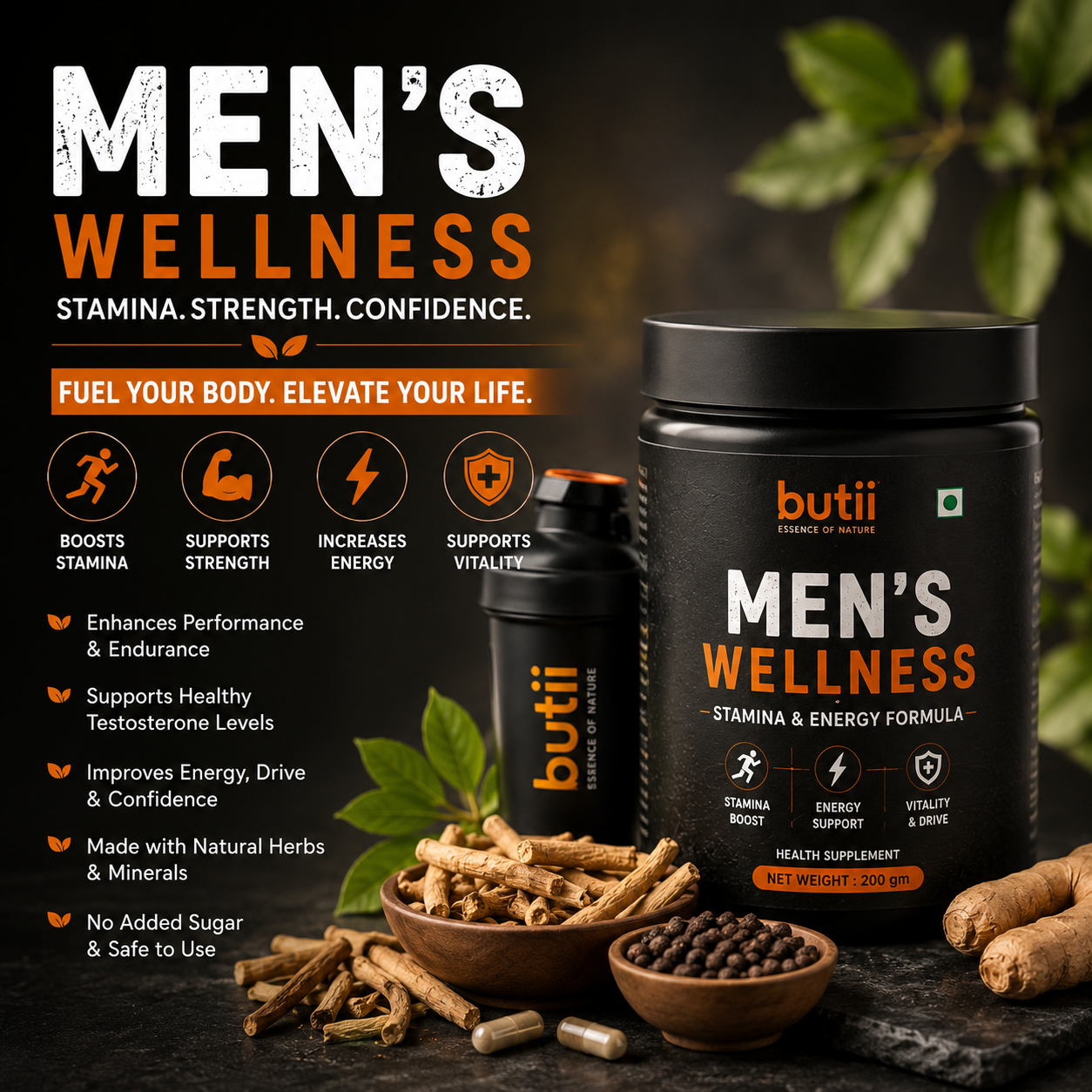 Men’s Wellness / Stamina & Energy